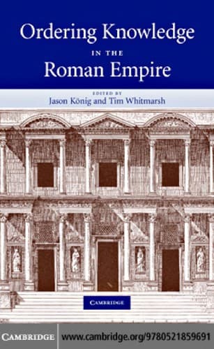 Tapa de Ordering knowledge in the Roman Empire