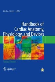 Tapa de Handbook of cardiac anatomy, physiology, and devices