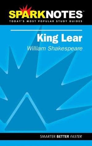 Tapa de Spark Notes King Lear