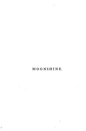 Tapa de MOONSHINE