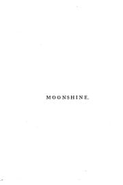 Tapa de MOONSHINE