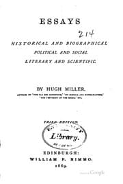 Tapa de Essays: Historical and Biographical, Political and Social, Literary and ...