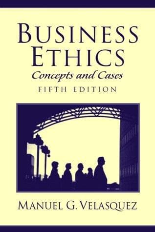 Tapa de Business Ethics