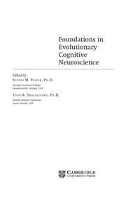 Tapa de Foundations in evolutionary cognitive neuroscience