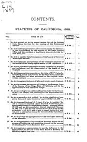 Tapa de The Statutes of California and amendments to the codes