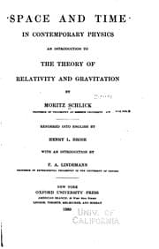 Tapa de Space and time in contemporary physics