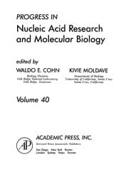 Tapa de Progress in nucleic acid research and molecular biology