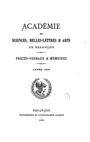 Tapa de Procès-verbaux et mémoires