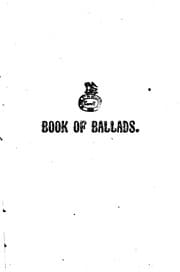 Tapa de The Book of Ballads