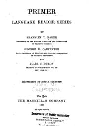 Tapa de Primer: Language Reader Series