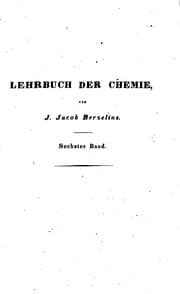 Tapa de Lehrbuch der Chemie