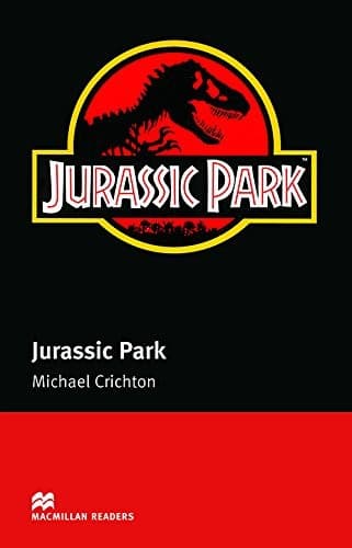 Tapa de Jurassic Park. Michael Crichton (MacMillan Readers. Intermediate Level)
