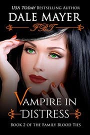Tapa de Vampire in Distress (Family Blood Ties Book 2)