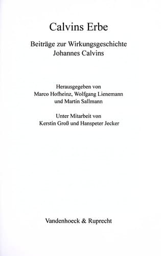 Tapa de Calvins Erbe