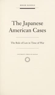 Tapa de The Japanese American cases