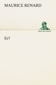 Tapa de Er? (TREDITION CLASSICS) (German Edition)