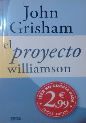 Tapa de El proyecto Williamson