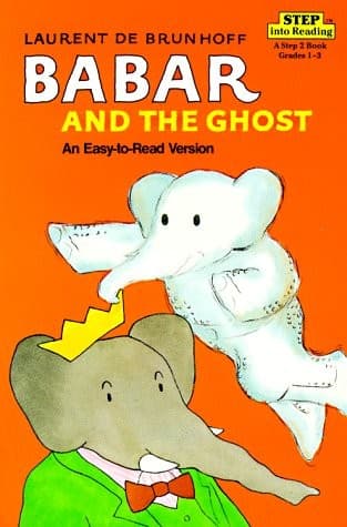 Tapa de Babar and the Ghost (Step into Reading)