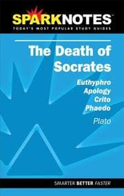 Tapa de The Death of Socrates (SparkNotes Literature Guide) (SparkNotes Literature Guide)