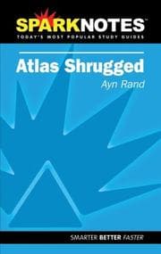 Tapa de Atlas Shrugged (SparkNotes Literature Guide) (SparkNotes Literature Guide)