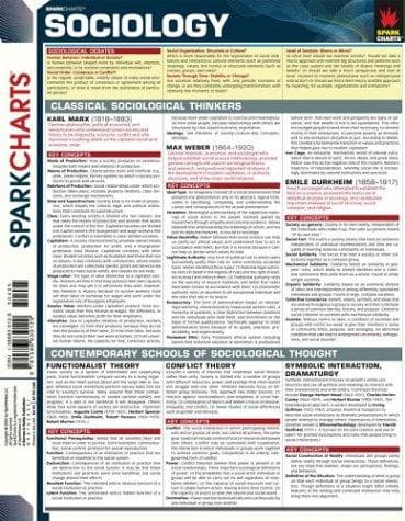 Tapa de Sociology