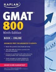Tapa de Kaplan GMAT 800: Advanced Prep for Advanced Students (Kaplan Test Prep)