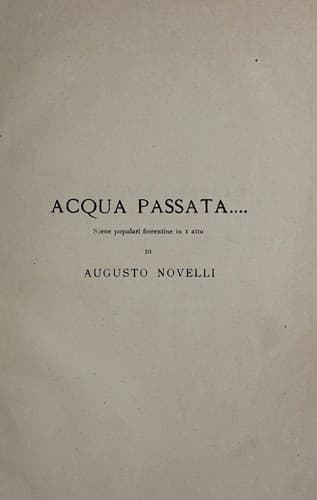 Tapa de Acqua passata