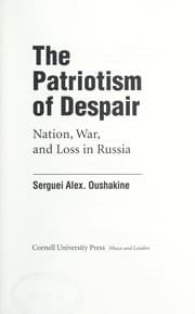 Tapa de The patriotism of despair