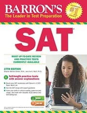 Tapa de Barron's SAT (Barron's Sat (Book Only))