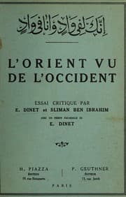 Tapa de L'Orient vu de l'Occident