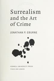 Tapa de Surrealism and the art of crime