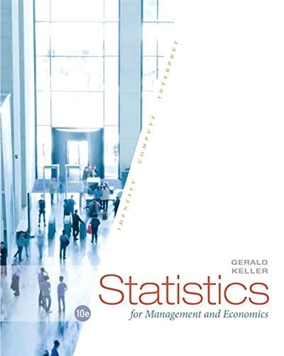Tapa de Statistics for Management and Economics