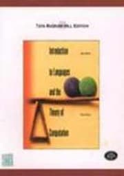 Tapa de Introduction to Languages and the Theory of Computation. 3rd ed. International ed.
