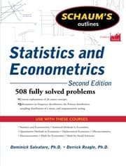 Tapa de Schaum's Outline of Statistics and Econometrics, Second Edition (Schaum's Outlines)