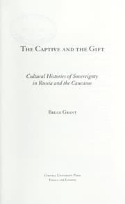 Tapa de The captive and the gift