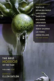 Tapa de The Best Horror of the Year Volume 6
