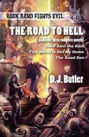 Tapa de The Road to Hell: Rock Band Fights Evil Vols. 4-6