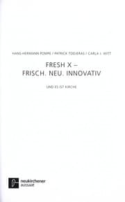 Tapa de Fresh X. Frisch. Neu. Innovativ