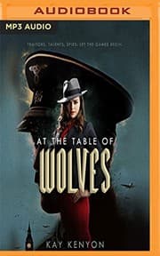 Tapa de At the Table of Wolves (Dark Talents)