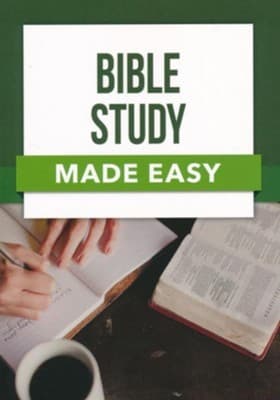 Tapa de BIBLE STUDY MADE EASY