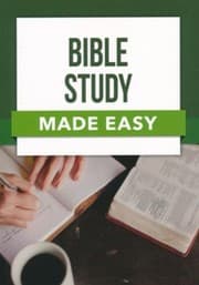 Tapa de BIBLE STUDY MADE EASY