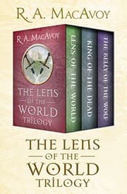 Tapa de The Lens of the World Trilogy: Lens of the World, King of the Dead, and The Belly of the Wolf