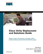 Tapa de Cisco Unity Deployment and Solutions Guide
