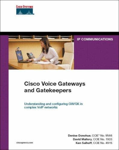 Tapa de Cisco Voice Gateways and Gatekeepers