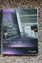 Tapa de PT 110 PRO TOOLS PRODUCTION