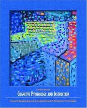 Tapa de Cognitive psychology and instruction