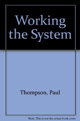 Tapa de Working the system