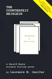 Tapa de The Counterfeit Heinlein (Gerald Knave Science Fiction Novels)