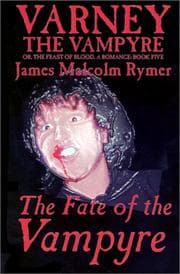 Tapa de The Fate of the Vampyre (Varney the Vampyre)