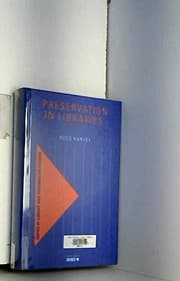 Tapa de Preservation in libraries